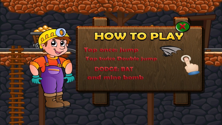 Gold Mine Pitfall Escape Dash