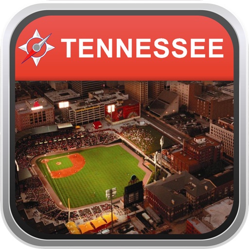 Offline Map Tennessee, USA: City Navigator Maps