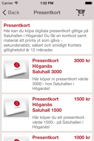 Höganäs Saluhall screenshot 4