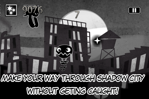 Shadow City Dash - Escaping The Pet Hunters - Free Mobile Edition screenshot 3