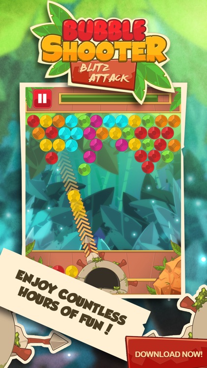 Bubble Shooter Attack: Blaster Popper Puzzle Game