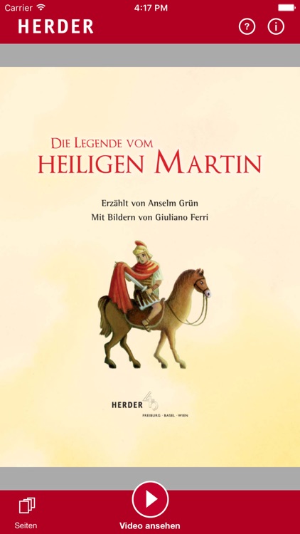 Die Legende vom heiligen Martin