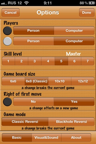 Cool Reversi screenshot 2