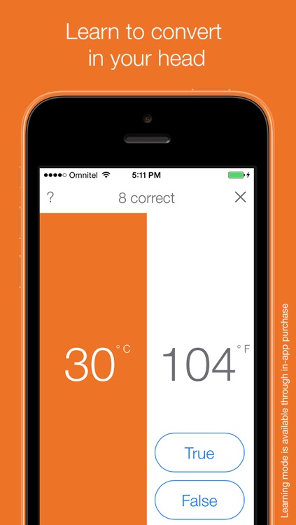 Dgrees - Celsius & Fahrenheit Converter