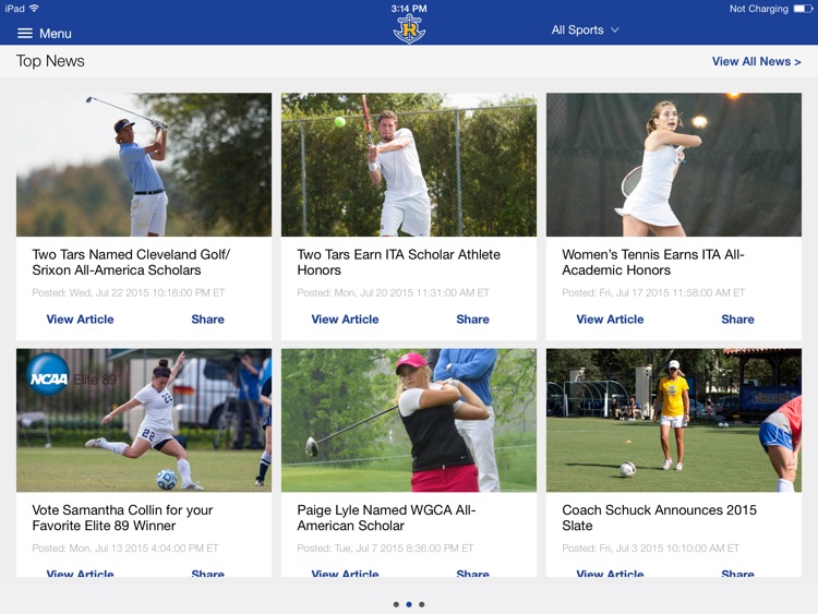 Rollins College Athletics for iPad 2015 screenshot-4