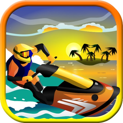 Jet Ski Extreme Wave Racer - Free version icon