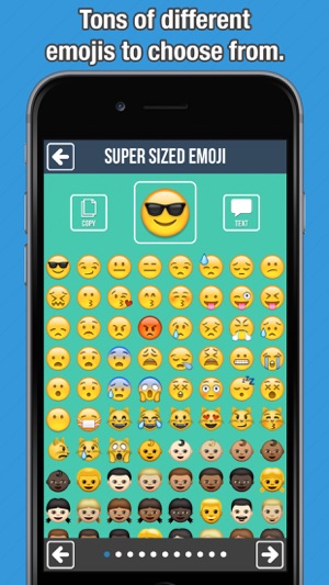 Super Sized Emoji - Big Emoticon Stickers for Messaging and (圖3)-速報App