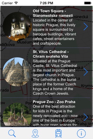 Offline Map Praha - Guide, Attractions and Transports screenshot 3