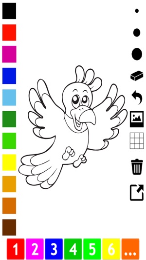 Bird Coloring Book - Carinewbi