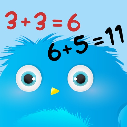 Furry Math Friends – Mathematics game for children to learn algebra, calculation and addition for preschool, kindergarten or elementary school Icon