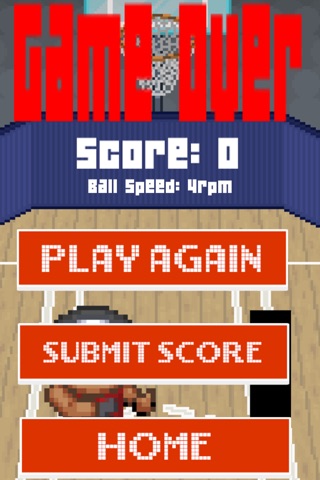 Spin the ball - Basketball Game Retro screenshot 3