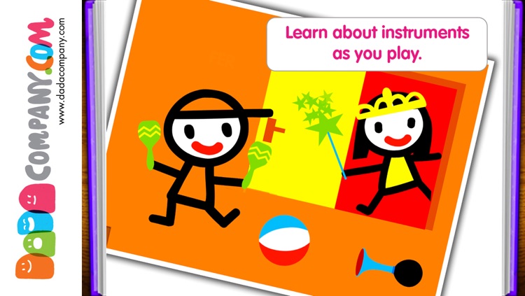 D5EN5: The Instruments - An Interactive Game Book for babies and toddlers