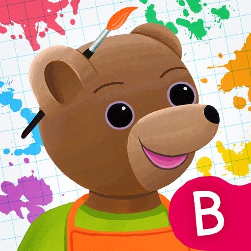 Mon petit atelier d'artiste avec Petit Ours Brun. iOS App