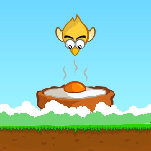 Happy Bird Fall Down iOS App