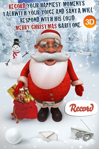 Talking Santa 3D Movezz screenshot 4