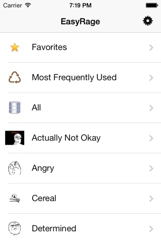 EasyRage - 850+ Popular Rage Faces for SMS screenshot 4
