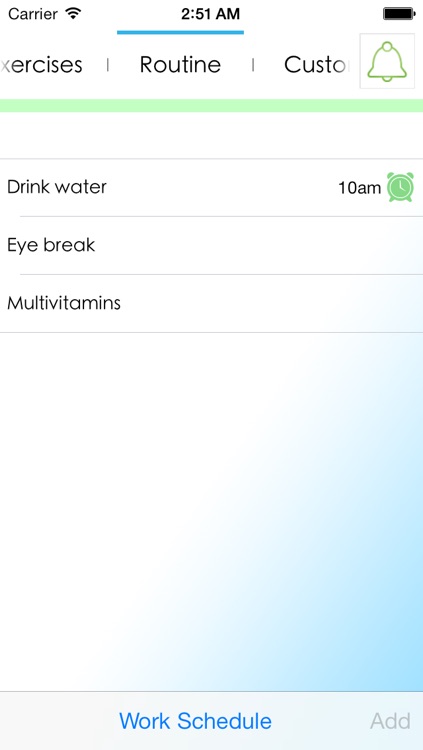 Health@Work - Workplace reminder to exercise, stretch, drink water