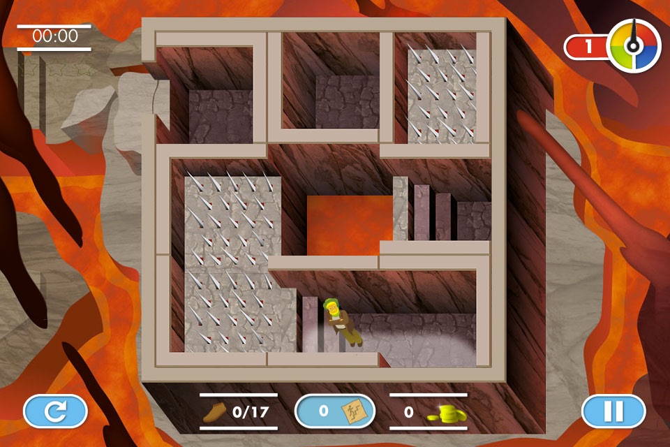 Temple Trap Free by SmartGames screenshot 2