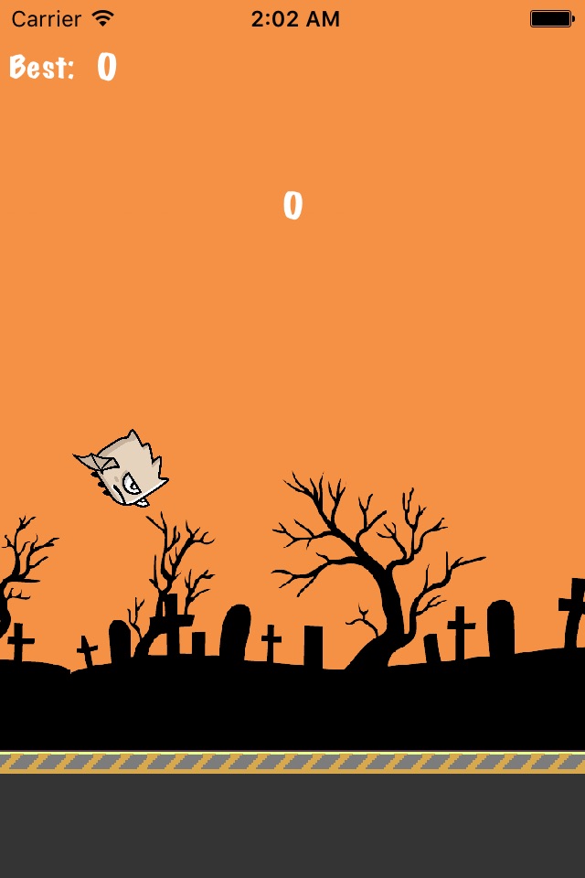 Flappy Bat Halloween screenshot 2