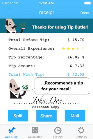 Tip Butler screenshot 2