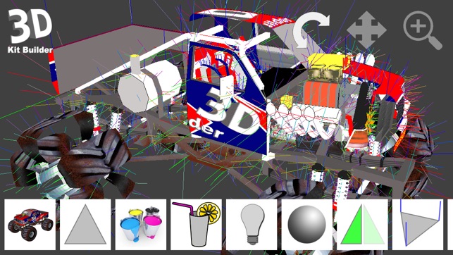 3D Kit Builder (Monster Truck)(圖3)-速報App