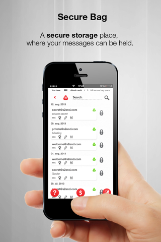 S2end - The private messenger - Send Secure & protected messages, texts! screenshot 3
