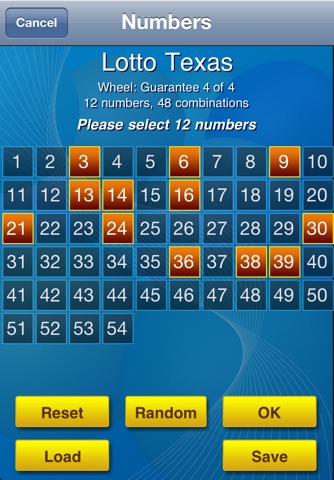 Lottery Wheels Lite screenshot 3