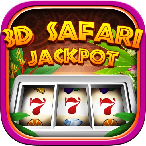 Slots: 3D Safari Jackpot Slot Machine icon