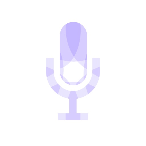 The voice recorder which can be saved on a camera roll voiceHunter icon