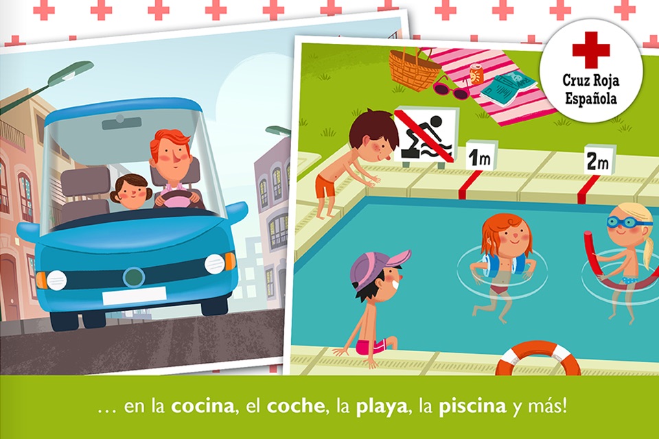 CRUZ ROJA - Prevención de accidentes y primeros auxilios para niños y niñas screenshot 4