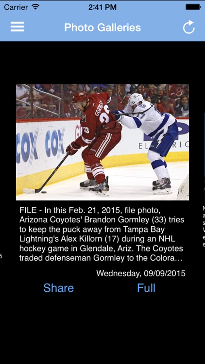 iHockeyRadio Pro: Live Hockey Radio screenshot-3