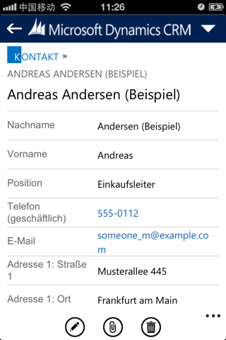 Dynamics CRM for phones express screenshot 4