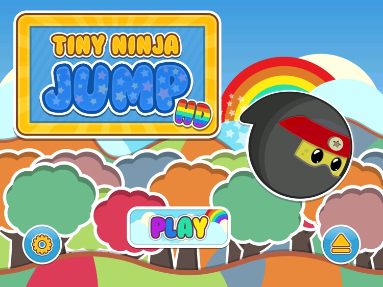 Tiny Ninja Jump HD - Free Cute Multiplayer Flying Game