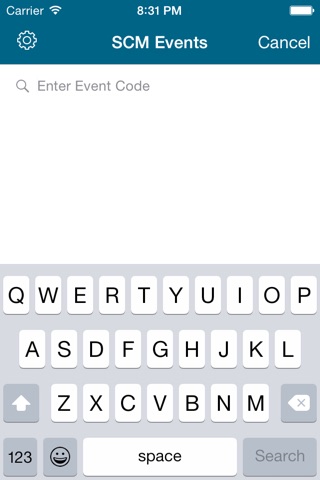 SCM Events App screenshot 2