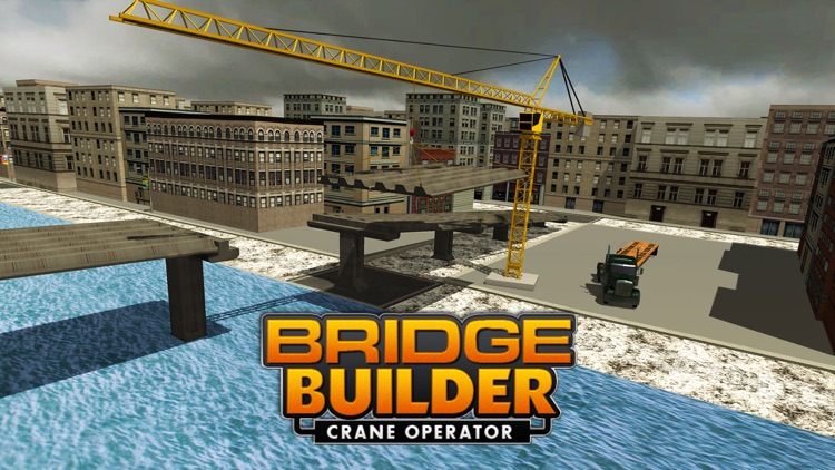 Bridge Builder Crane Operator – 3D city construction truck simulation game