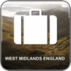 Map West Midlands England (Golden Forge)