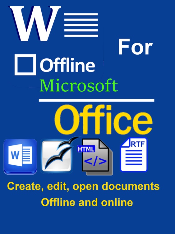 Word Offline - Microsoft Office Word Edition Doc Document Rich Text Editor