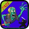 Ninja Run: Stop the Zombie Outbreak - The crazy running jumping shooting game