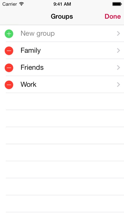 Visual Contacts screenshot-4