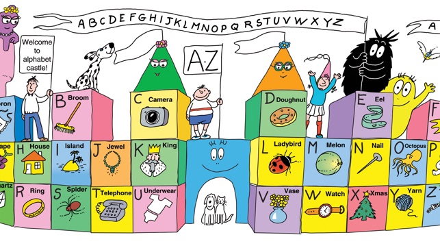 Barbapapa and the first english words