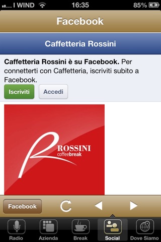 Rossini Caffè screenshot 4