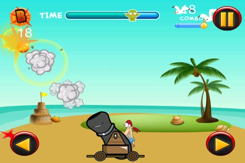 Parrots invasion - The Carribean Pirates fast shooting spree - Free Edition screenshot 3