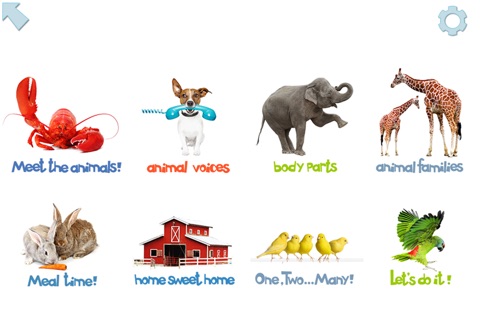 Keba! English for Kids (ESL) - flash cards about animals, family, emotions, fruits, vegetables, and colors. screenshot 2