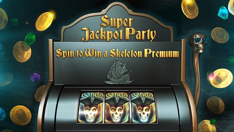 Super Jackpot Party - Spin To Win A Skeleton Premium