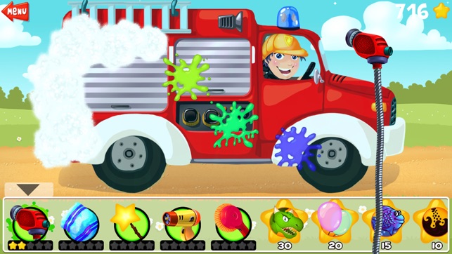 Amazing Car Wash - The funny cars washing game for kids(圖1)-速報App