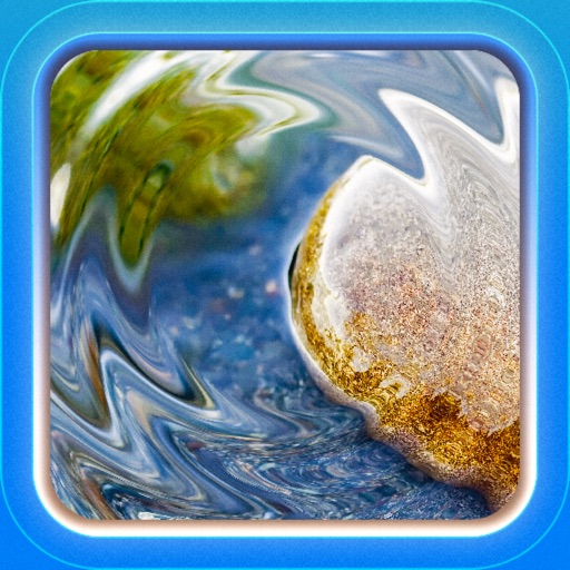 Realistic Water Ripples Icon