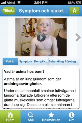 SjuktBarn App Gratis screenshot 4