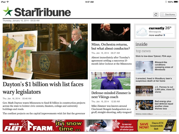Star Tribune News App