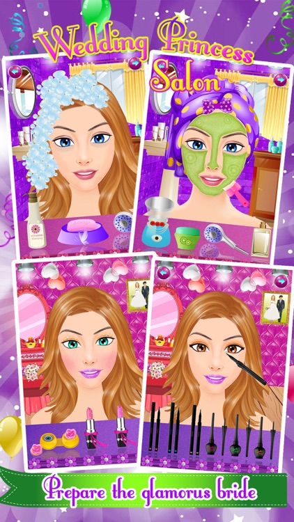 Princess Jenna Wedding Fashion Dress up & makeup salon