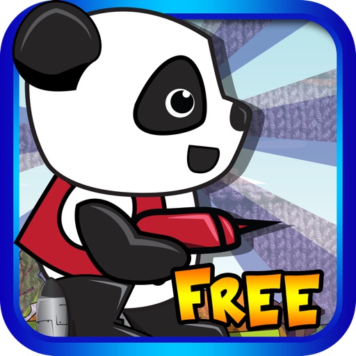 Panda Gummy Bear FREE - Bubble Gum Shooting at Dr. Evil Flying Animals iOS App